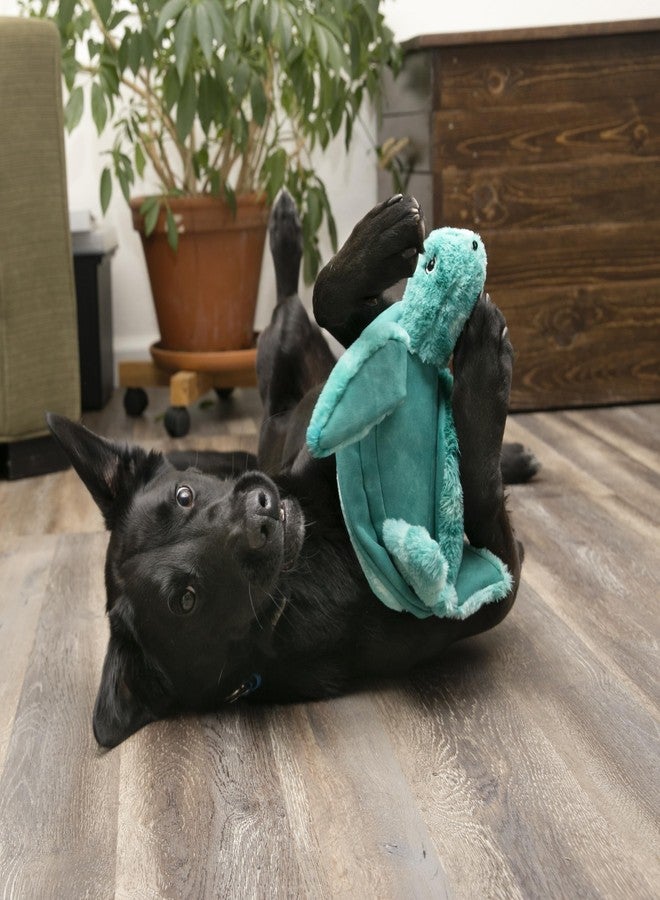 KONG SoftSeas Dog Toy – Plush Squeaky & Crinkle Toy for Dogs, Soft Thick Fabric, Ideal for Cuddling & Indoor Play (Large, Octopus/Turtle Combo) - Image 2